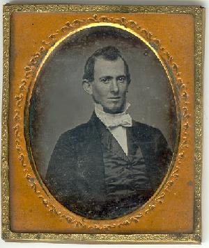 A tintype of Robert Christie at age 22