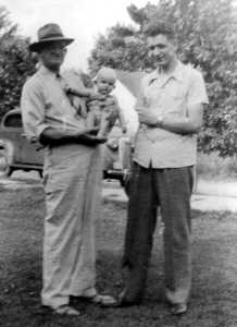 Dana C., baby Mike, & Dana Flanagan, Jr.